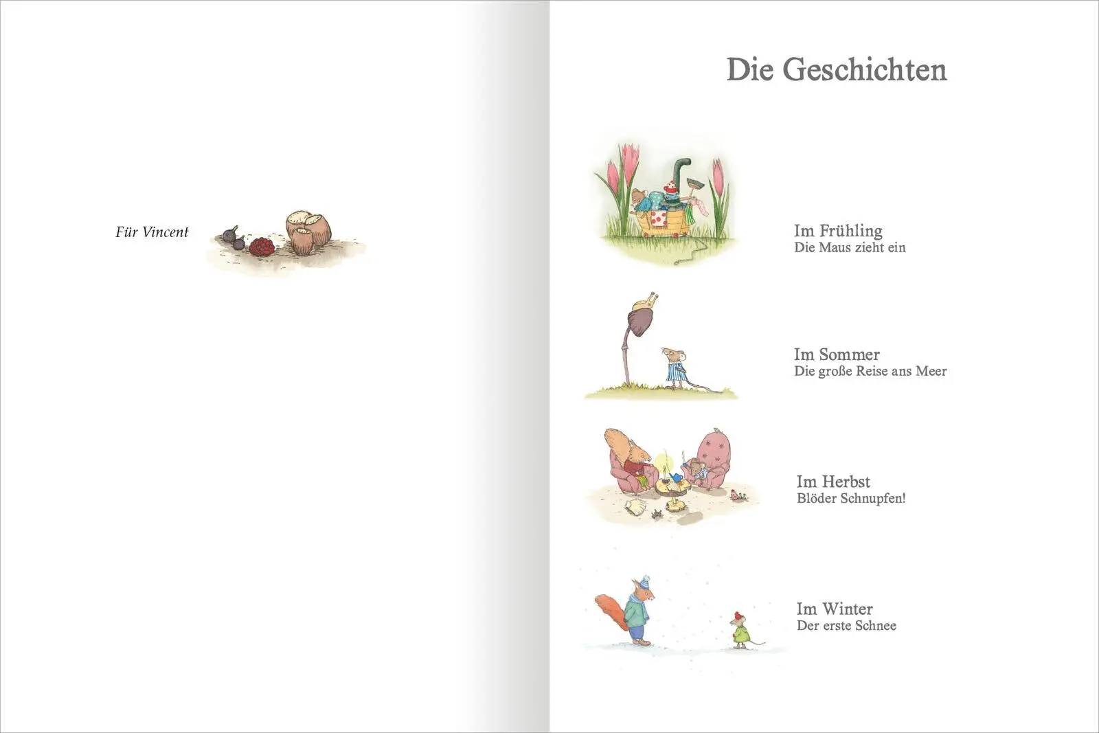 Bild: 9783845855578 | Ein Jahr mit Maus und Eichhorn | Kristina Andres | Buch | 128 S.