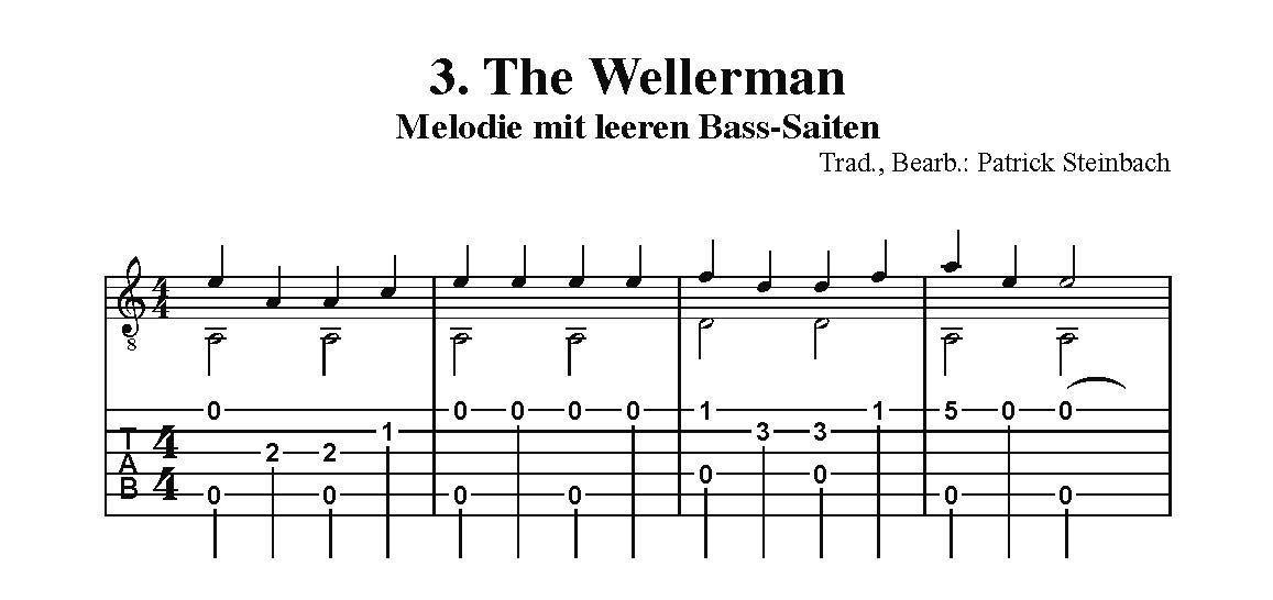 Bild: 9783869475578 | Soon May The Wellerman Come. Für Gitarre | Patrick Steinbach | 12 S.