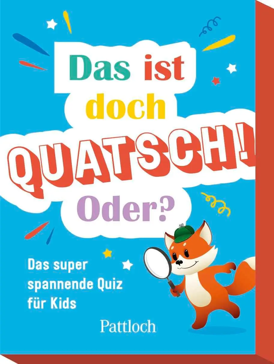 Cover: 4260308345678 | Das ist doch Quatsch! Oder? | Pattloch Verlag | Spiel | Schachtel