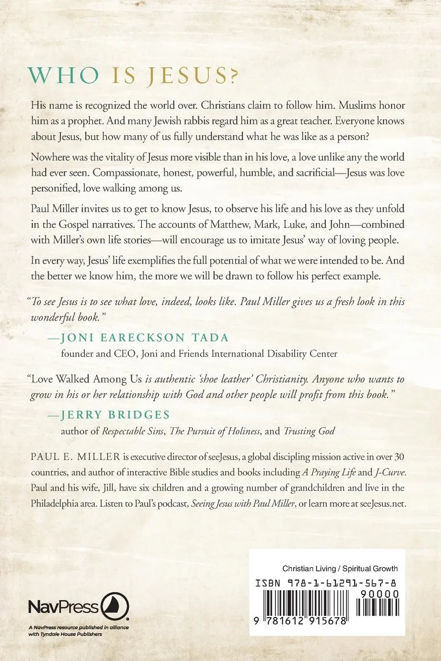 Rückseite: 9781612915678 | Love Walked among Us | Paul E. Miller | Taschenbuch | Englisch | 2014