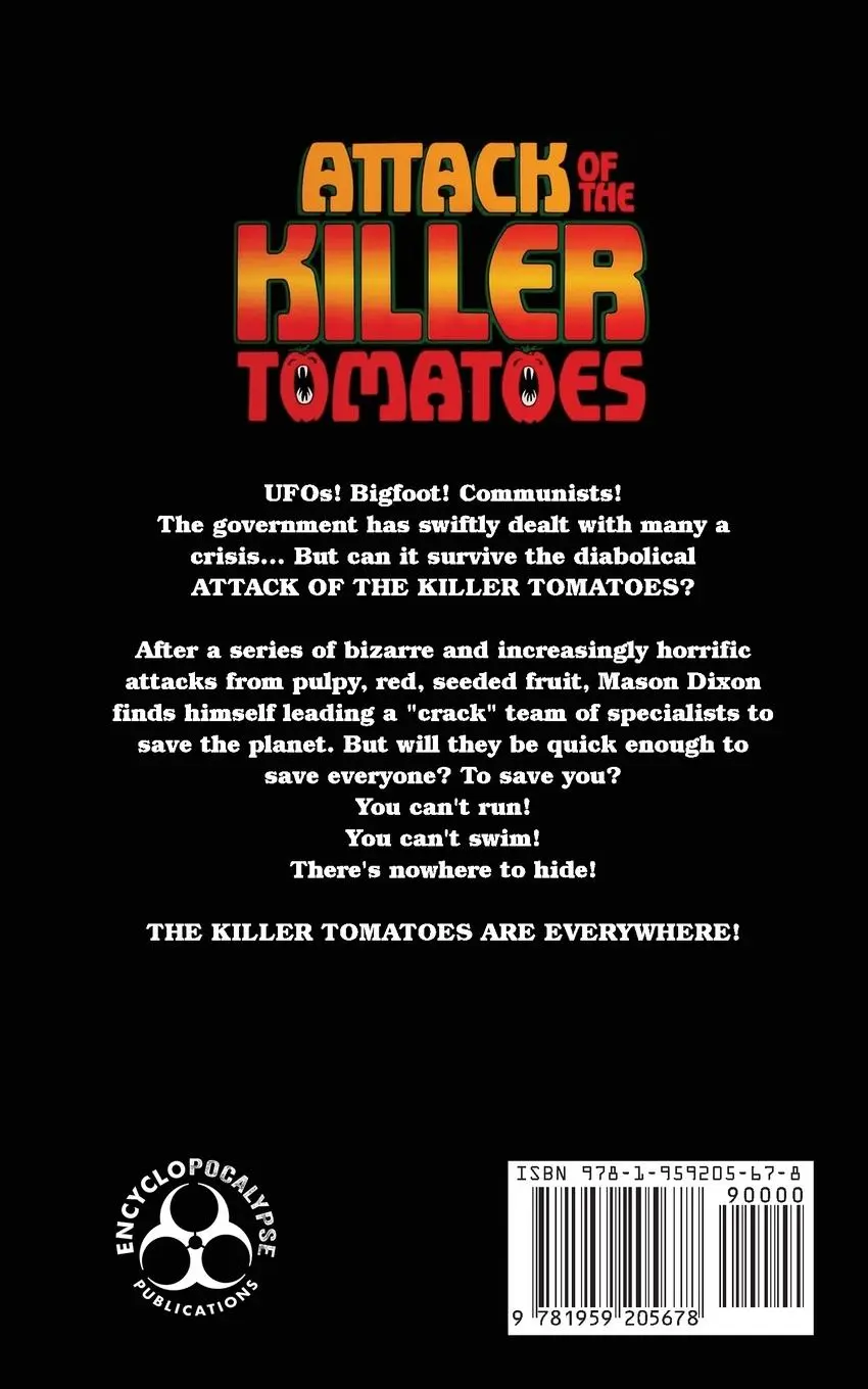 Rückseite: 9781959205678 | Attack of the Killer Tomatoes | The Novelization | Jeff Strand | Buch