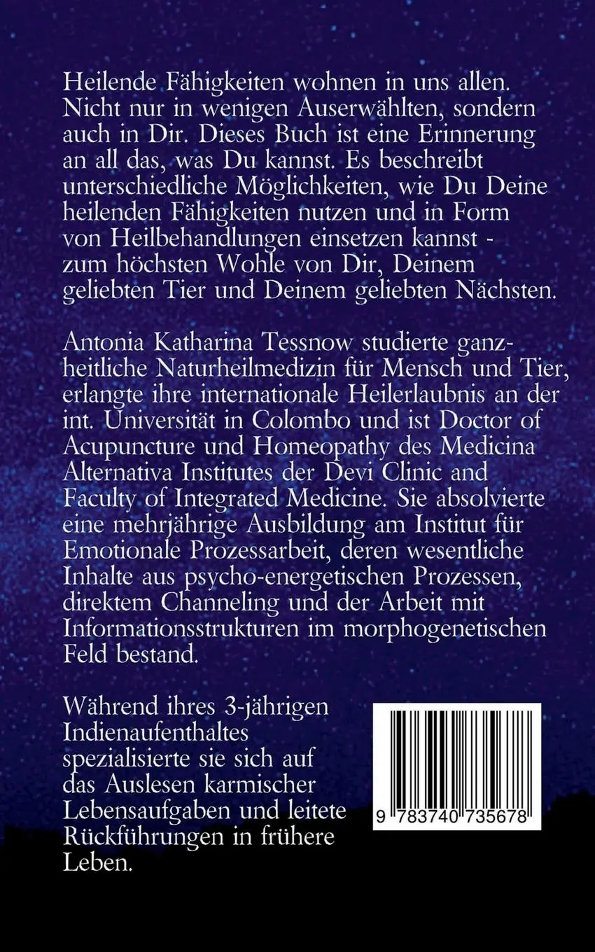 Rückseite: 9783740735678 | Heilbehandlungen für Dich und Dein geliebtes Tier | Tessnow | Buch