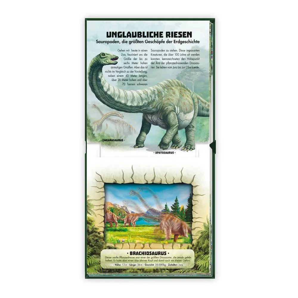 Bild: 9783988025678 | TRÖTSCH - Kinderbuch Dinosaurier in unglaublichen beweglichen Bildern