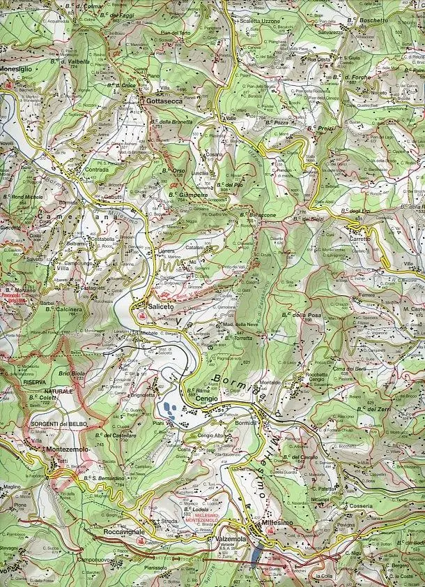 Bild: 9788896455678 | Wanderkarte 18 Langhe 1:50000 | (Land-)Karte | Italienisch | 2019