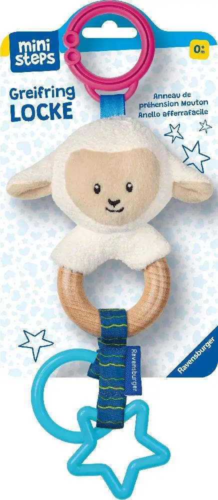 Cover: 4005556045778 | ministeps: Greifring Locke | Plüschspielzeug | 60457700 | Deutsch