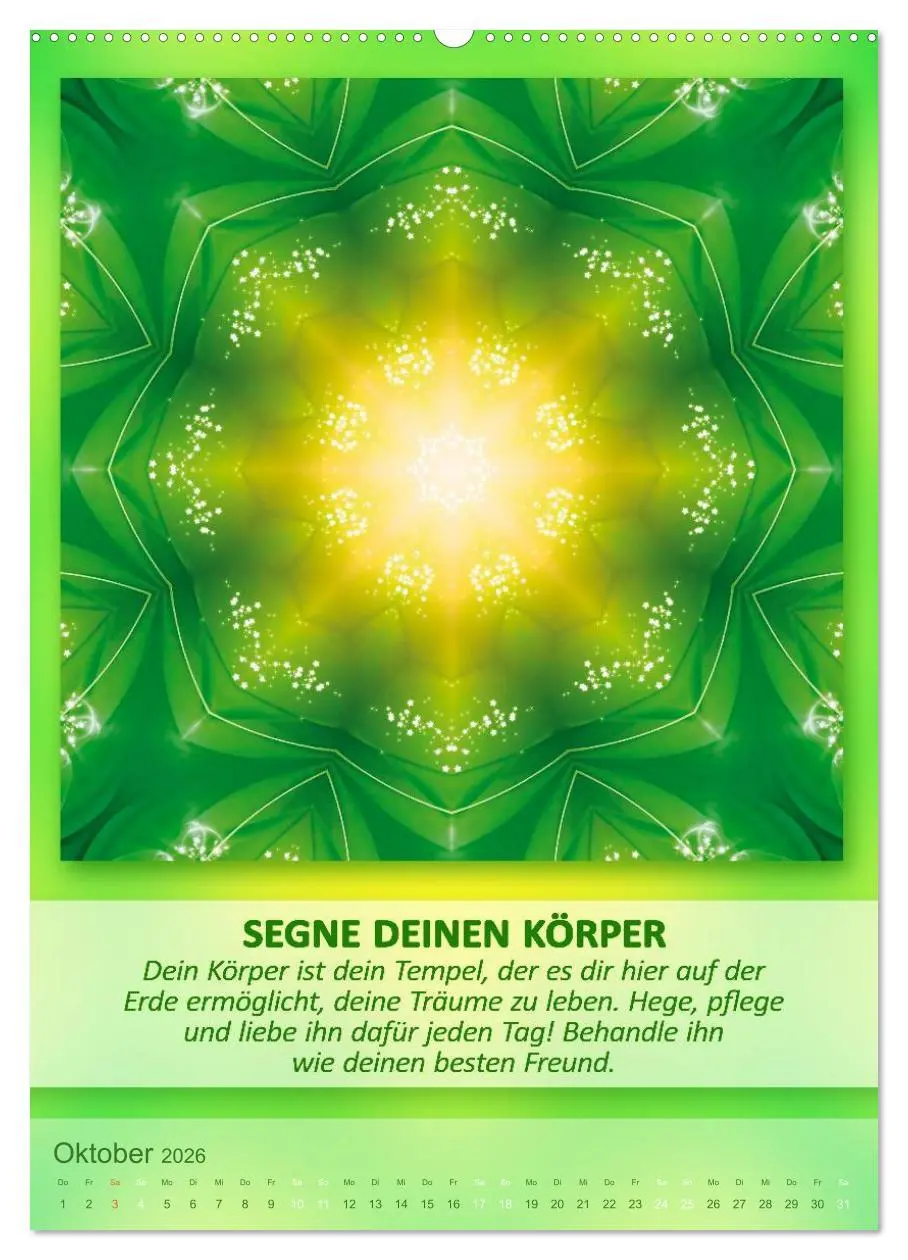 Bild: 9783516465778 | Light Energy Mandalas - Kalender - Vol. 2 (Wandkalender 2026 DIN A2...
