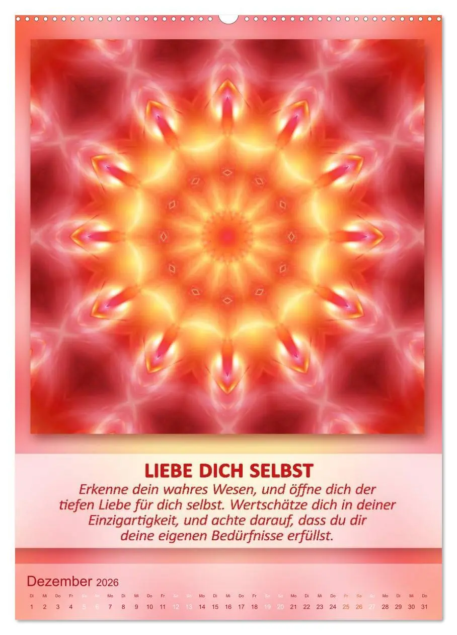 Bild: 9783516465778 | Light Energy Mandalas - Kalender - Vol. 2 (Wandkalender 2026 DIN A2...