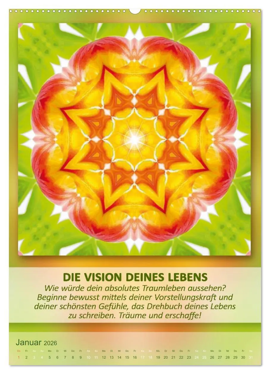 Bild: 9783516465778 | Light Energy Mandalas - Kalender - Vol. 2 (Wandkalender 2026 DIN A2...