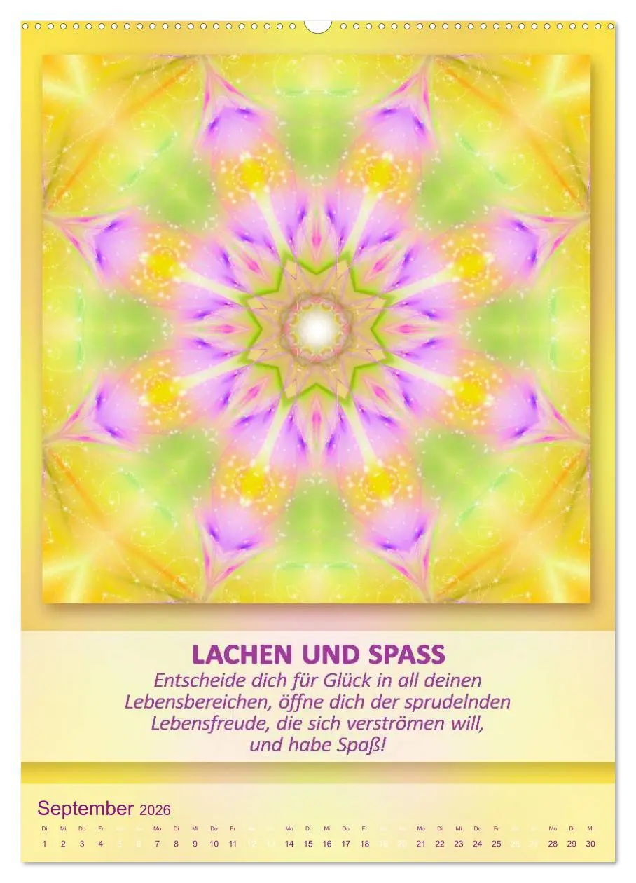 Bild: 9783516465778 | Light Energy Mandalas - Kalender - Vol. 2 (Wandkalender 2026 DIN A2...