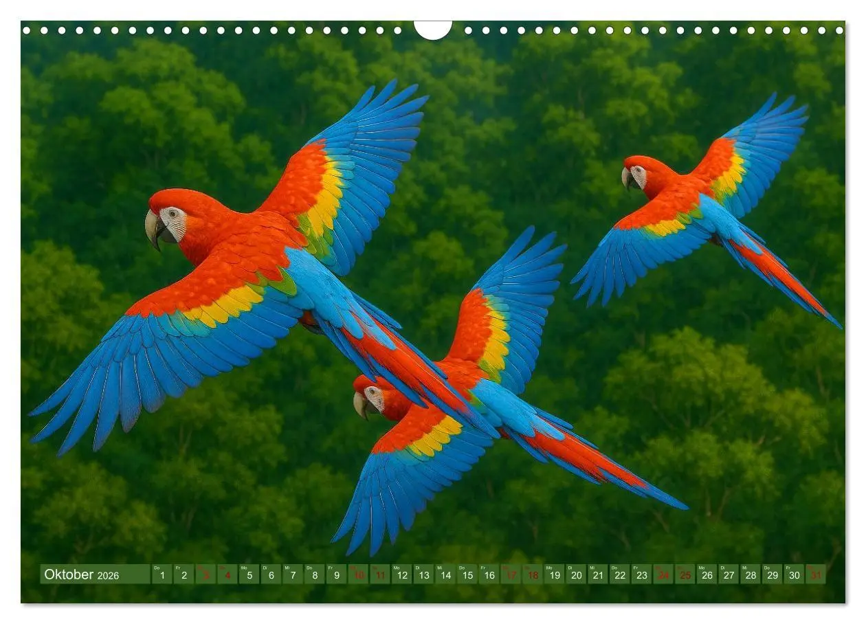 Bild: 9783516605778 | Über dem Vogelflug (Wandkalender 2026 DIN A3 quer), CALVENDO...