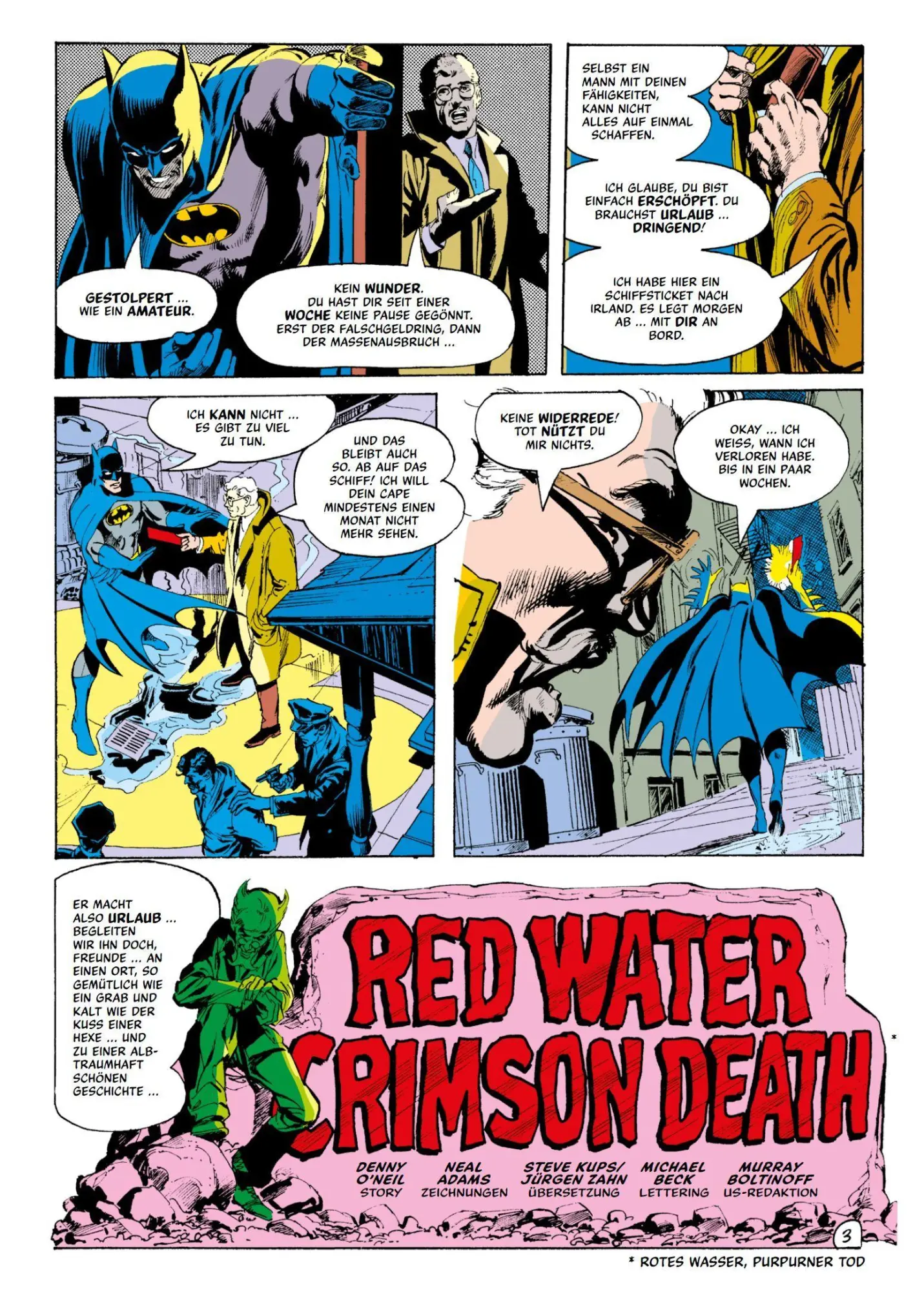 Bild: 9783741645778 | Batman Klassiker: Batmans unheimliche Fälle | Denny O'Neil | Buch