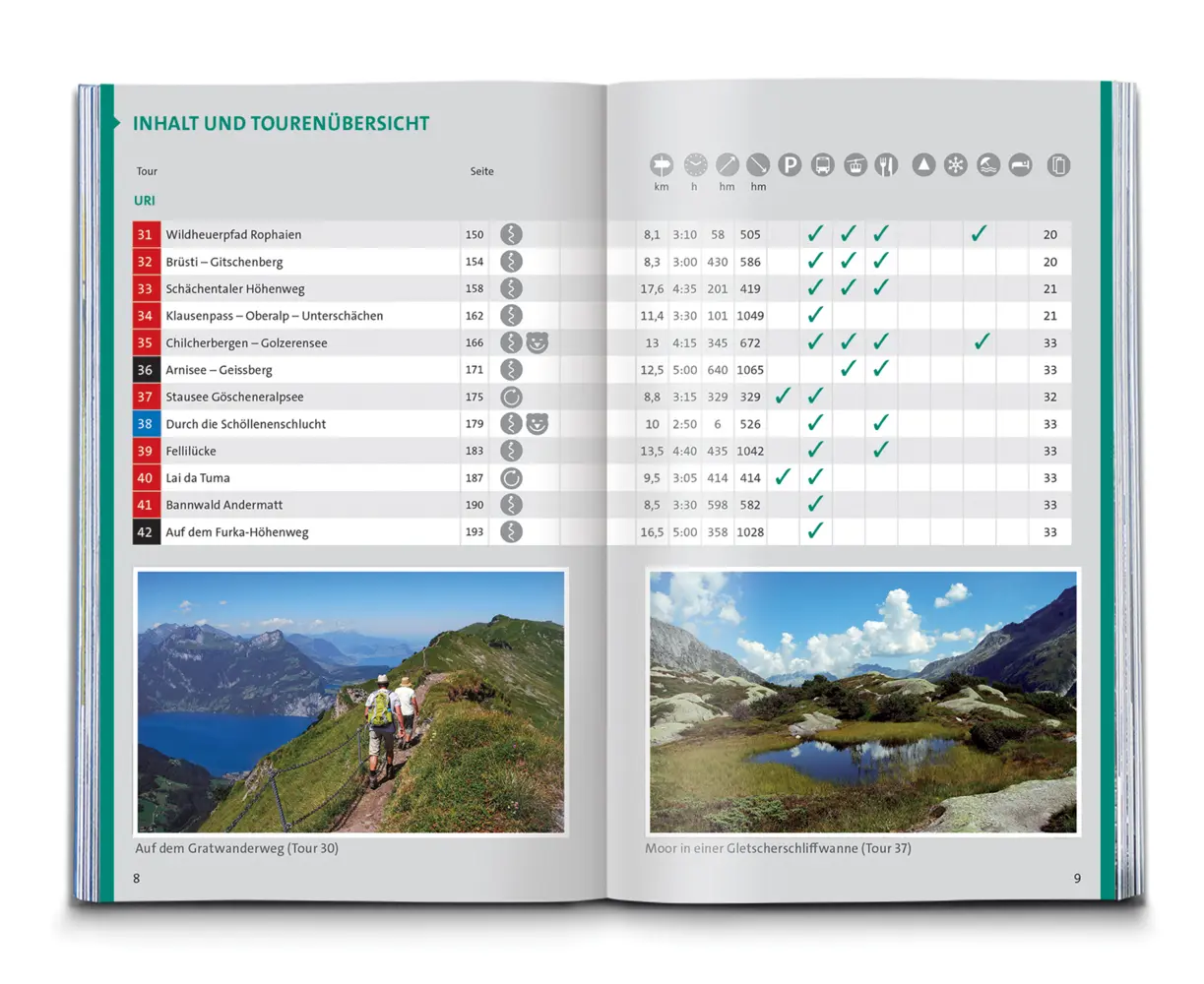Bild: 9783990445778 | KOMPASS Wanderführer Vierwaldstättersee, Gotthard, 55 Touren mit...
