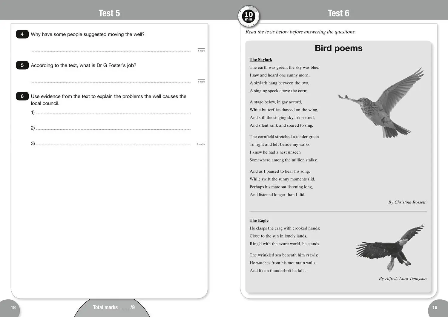 Bild: 9780008335878 | KS2 English Reading SATs 10-Minute Tests | For the 2025 Tests | Ks2