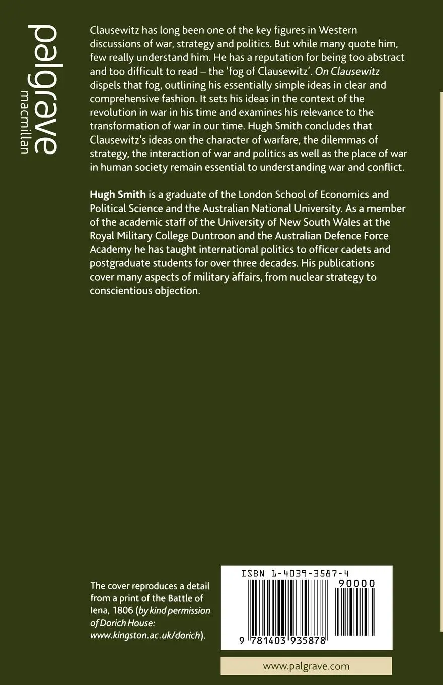 Rückseite: 9781403935878 | On Clausewitz | A Study of Military and Political Ideas | H. Smith
