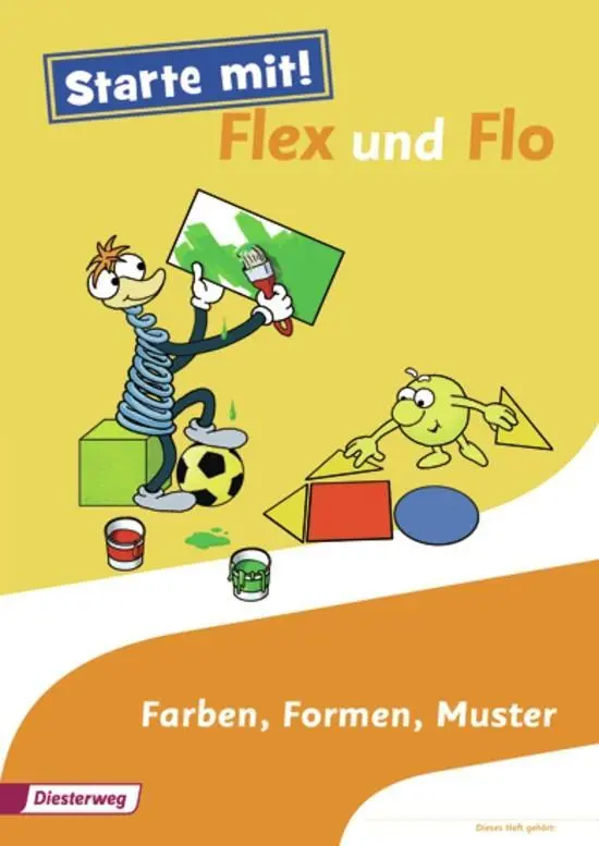 Cover: 9783425135878 | Starte mit! Flex und Flo | Themenheft Farben, Formen, Muster | 48 S.