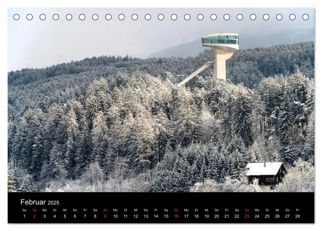 Bild: 9783435275878 | Innsbruck - Capital of the Alps (Tischkalender 2025 DIN A5 quer),...