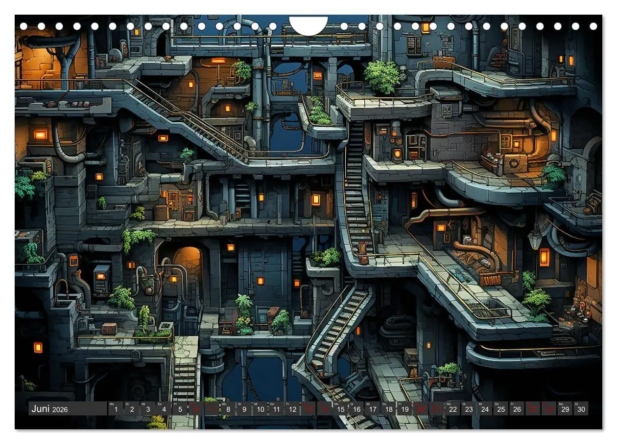Bild: 9783457365878 | Gamer Nostalgie (Wandkalender 2026 DIN A4 quer), CALVENDO...