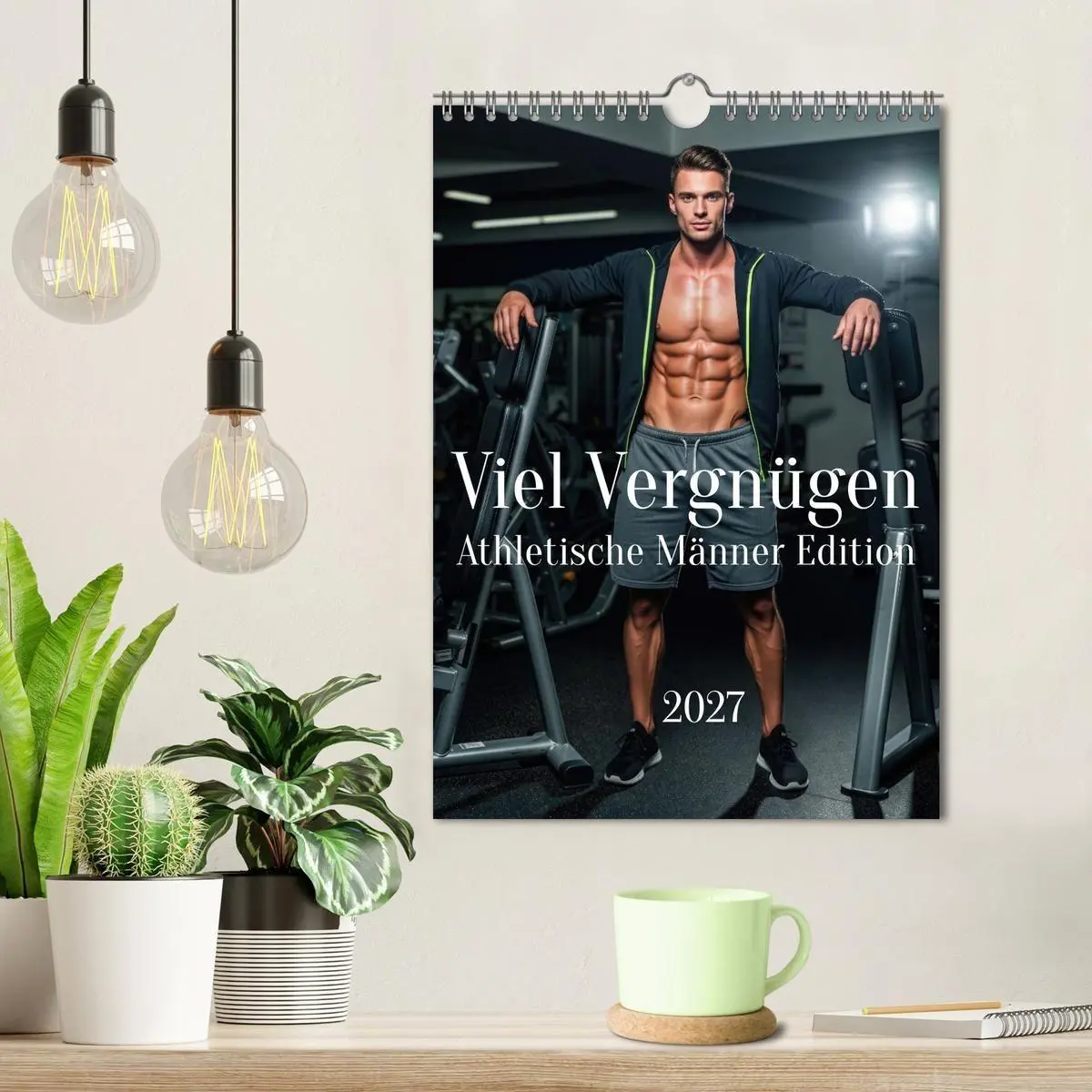 Bild: 9783516835878 | Viel Vergnügen - Athletische Männer Edition (Wandkalender 2027 DIN...