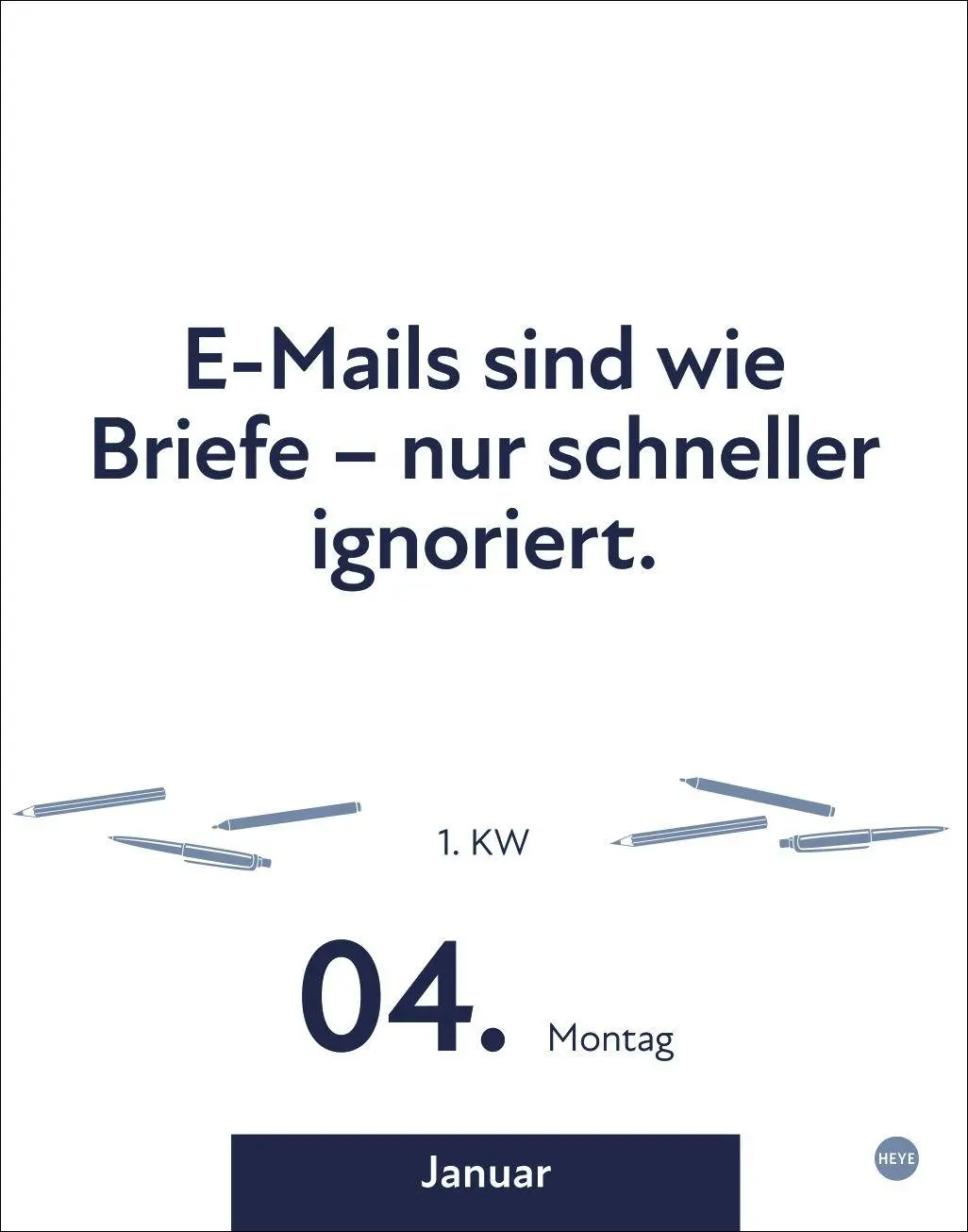 Bild: 9783756415878 | Die besten Sprüche für lange Bürotage Tagesabreißkalender 2027 | Heye