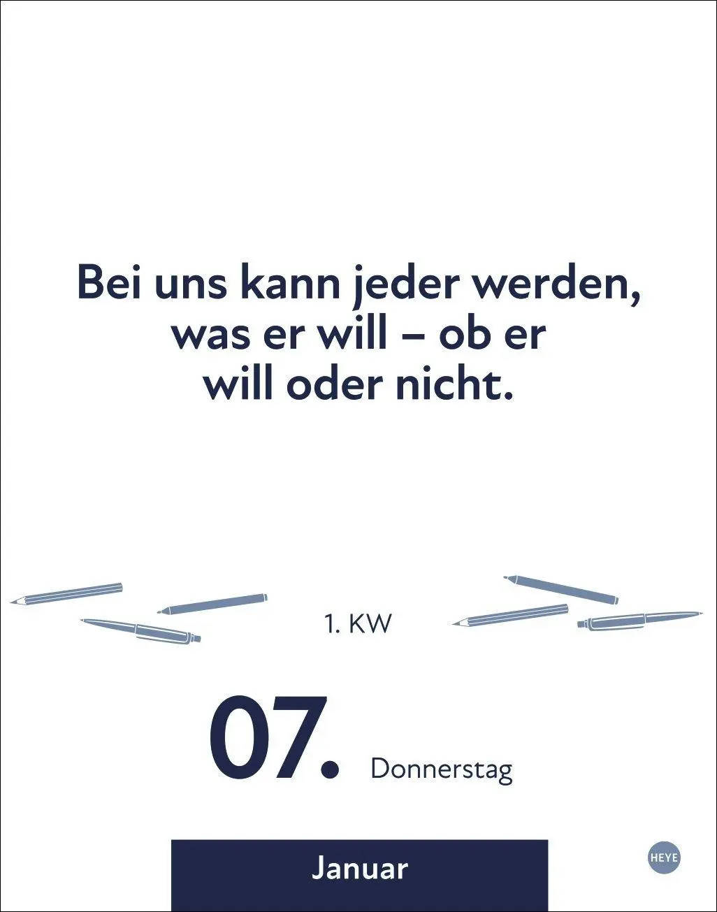 Bild: 9783756415878 | Die besten Sprüche für lange Bürotage Tagesabreißkalender 2027 | Heye