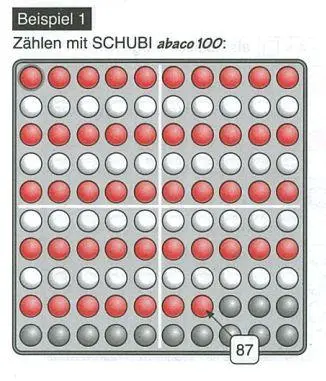Bild: 9783898915878 | SCHUBI Abaco 100. Modell A 10/10 Kugeln (rot/weiß) | Helmut Wentzke