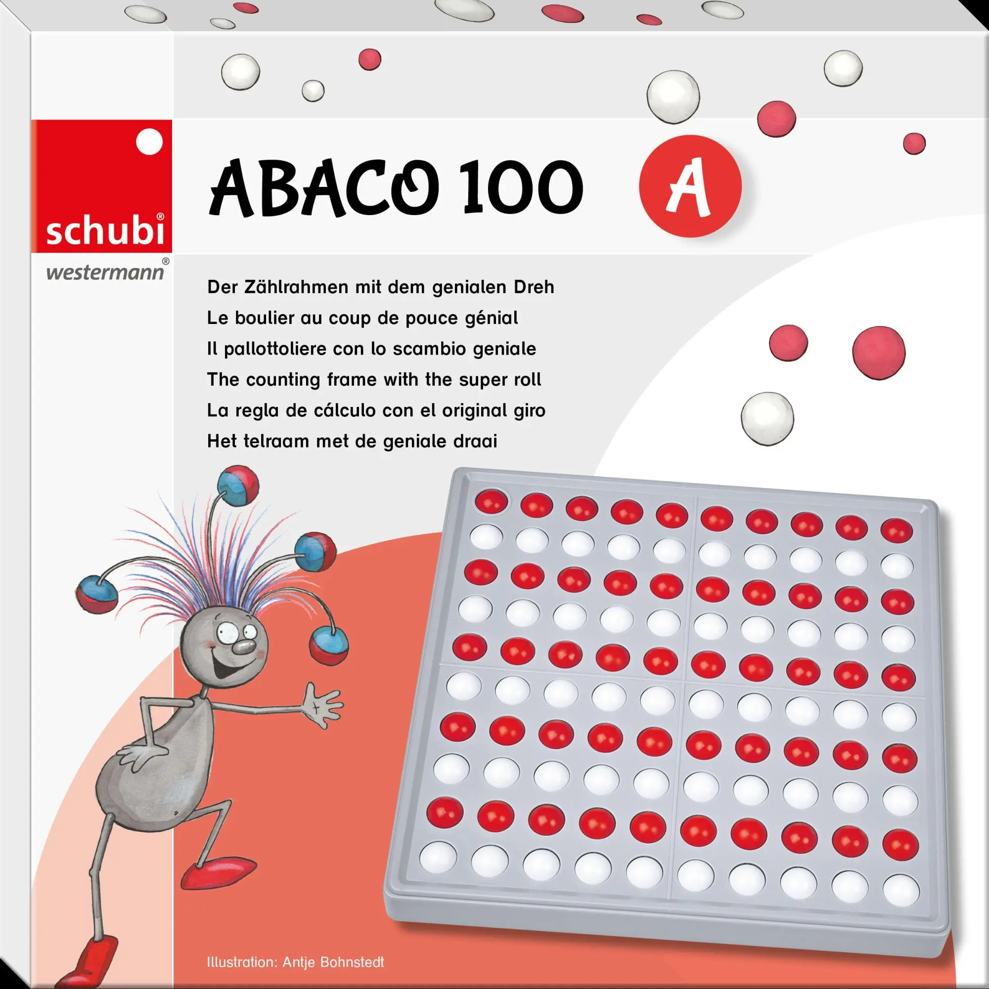 Bild: 9783898915878 | SCHUBI Abaco 100. Modell A 10/10 Kugeln (rot/weiß) | Helmut Wentzke