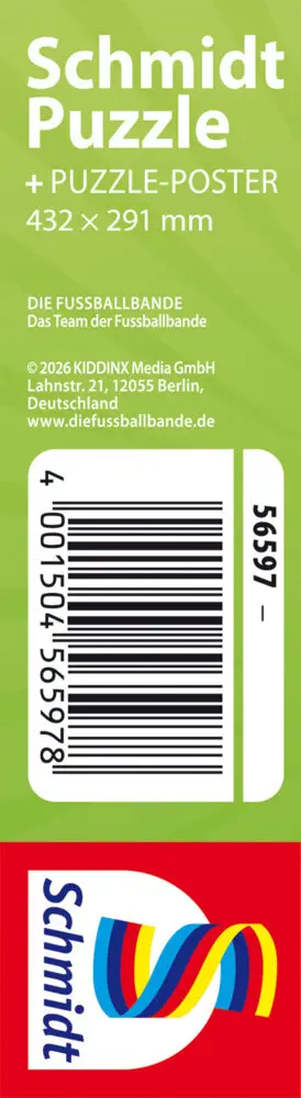 Bild: 4001504565978 | Die Fussballbande, Das Team der Fussballbande, 150 Teile | Spiel