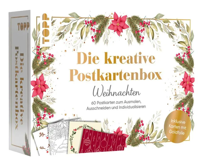 Cover: 4007742185978 | Die kreative Postkartenbox: Weihnachten | Frechverlag | 60 S. | 2024