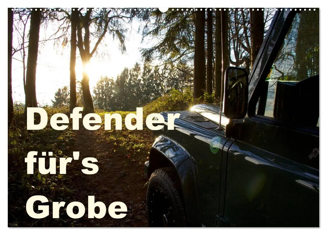 Cover: 9783457975978 | Defender für's Grobe (Wandkalender 2026 DIN A2 quer), CALVENDO...