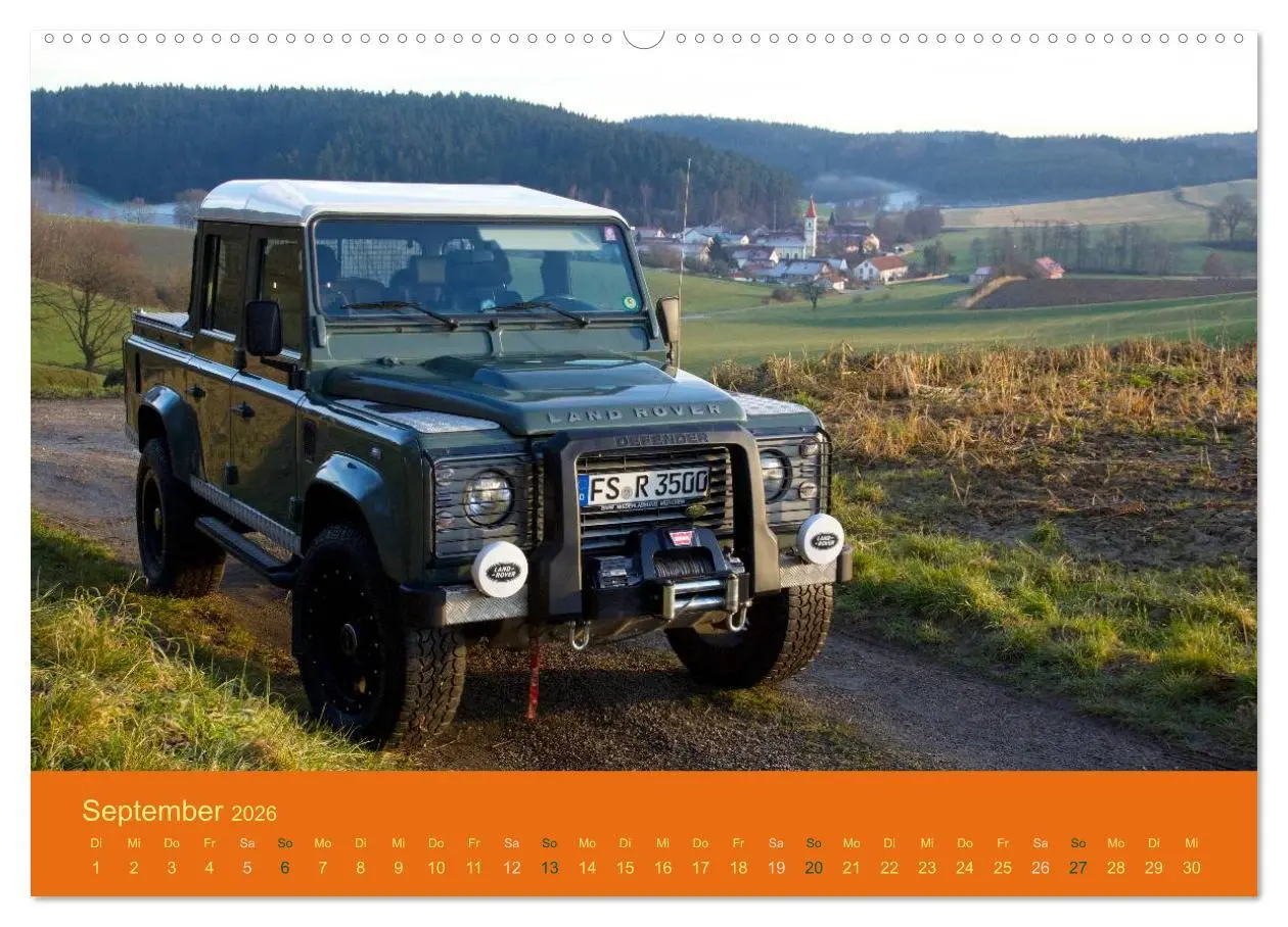 Bild: 9783457975978 | Defender für's Grobe (Wandkalender 2026 DIN A2 quer), CALVENDO...