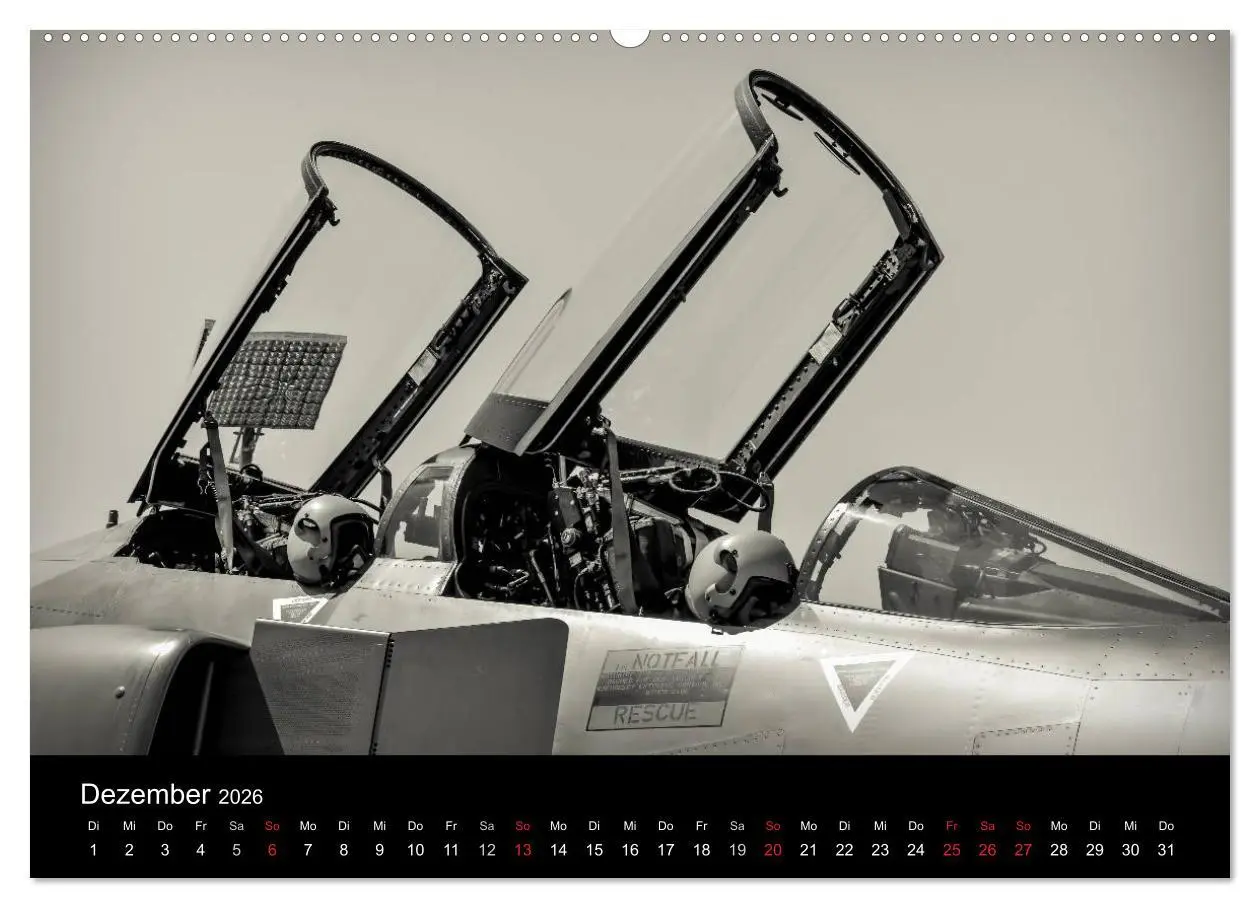 Bild: 9783516135978 | Phantoms bei der Luftwaffe (Wandkalender 2026 DIN A2 quer),...