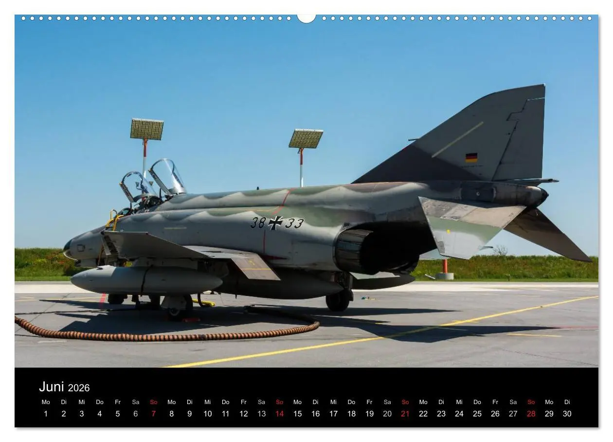 Bild: 9783516135978 | Phantoms bei der Luftwaffe (Wandkalender 2026 DIN A2 quer),...