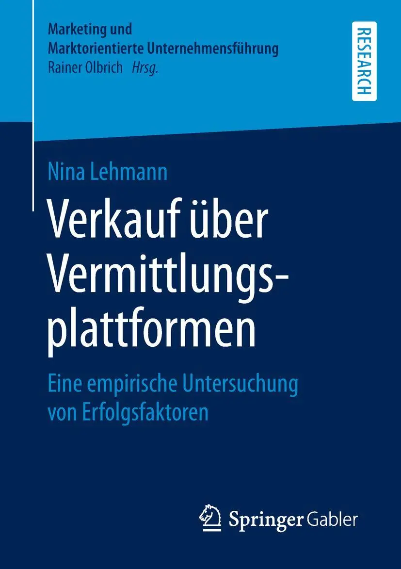 Cover: 9783658255978 | Verkauf über Vermittlungsplattformen | Nina Lehmann | Taschenbuch | xx