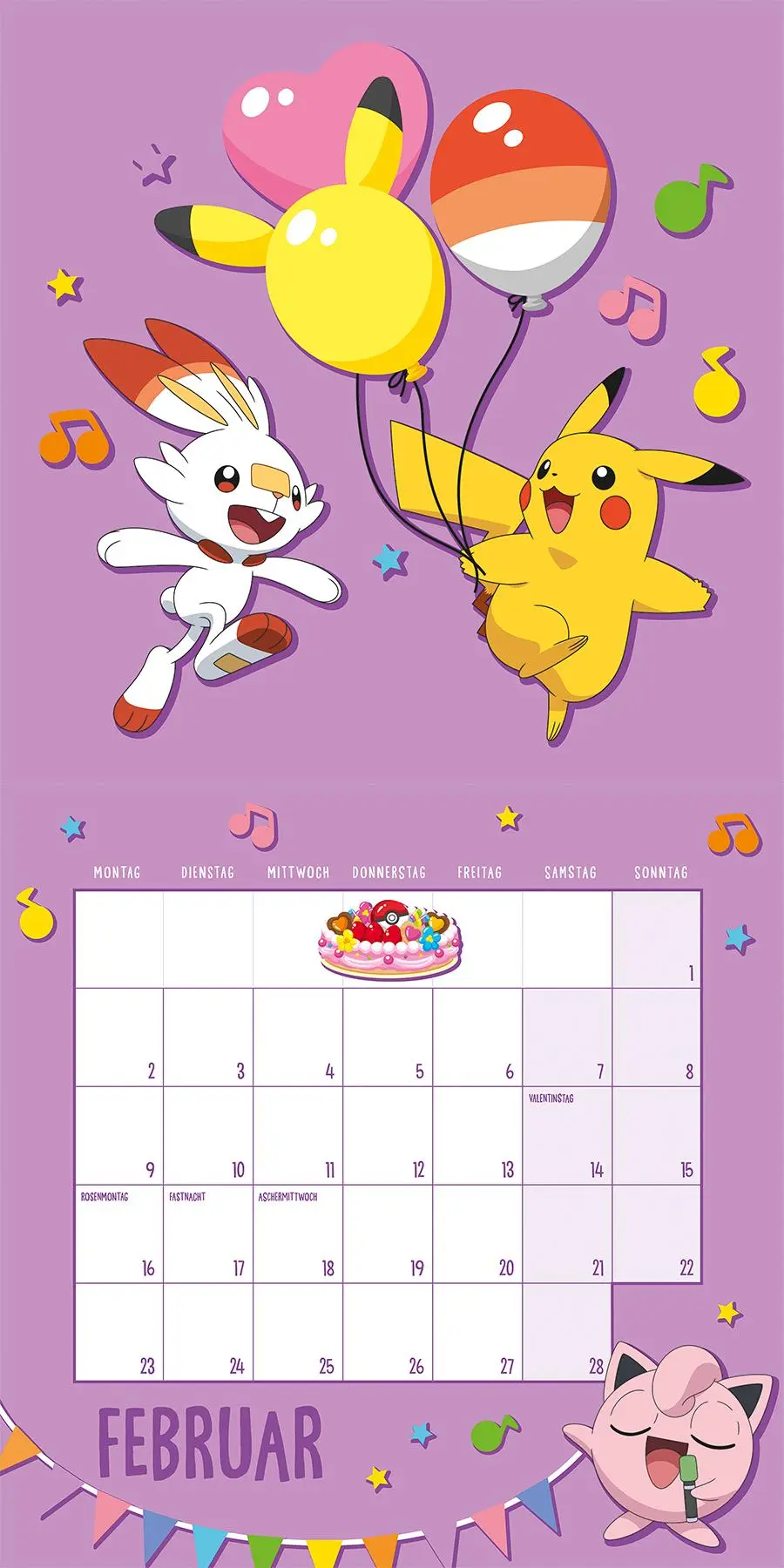 Bild: 9783833245978 | Pokémon: Kalender 2026 | Kalender | Pokémon | Kalender | 28 S. | 2026