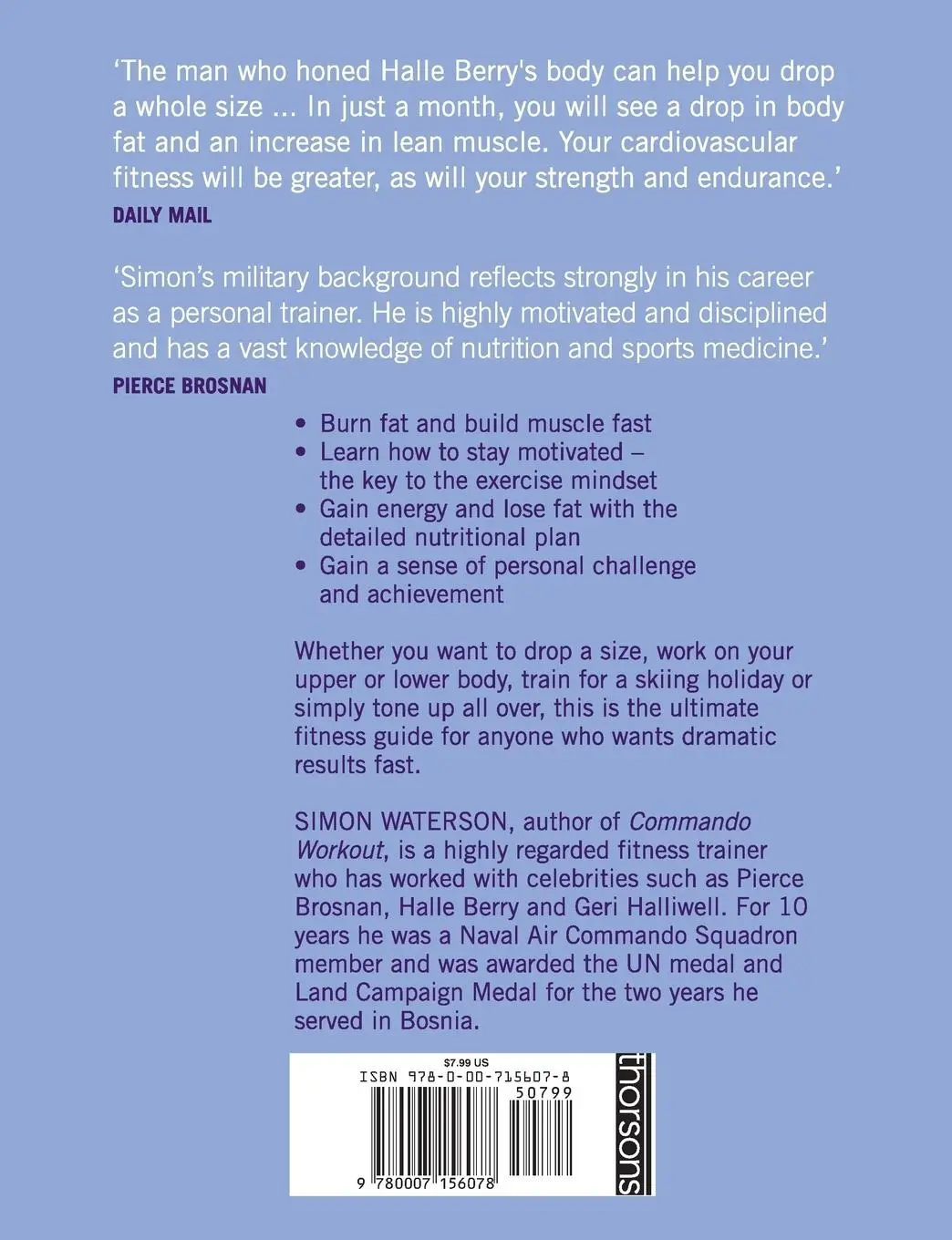Rückseite: 9780007156078 | 30-Minute-a-Day Body Challenge | Simon Waterson | Taschenbuch | 2003
