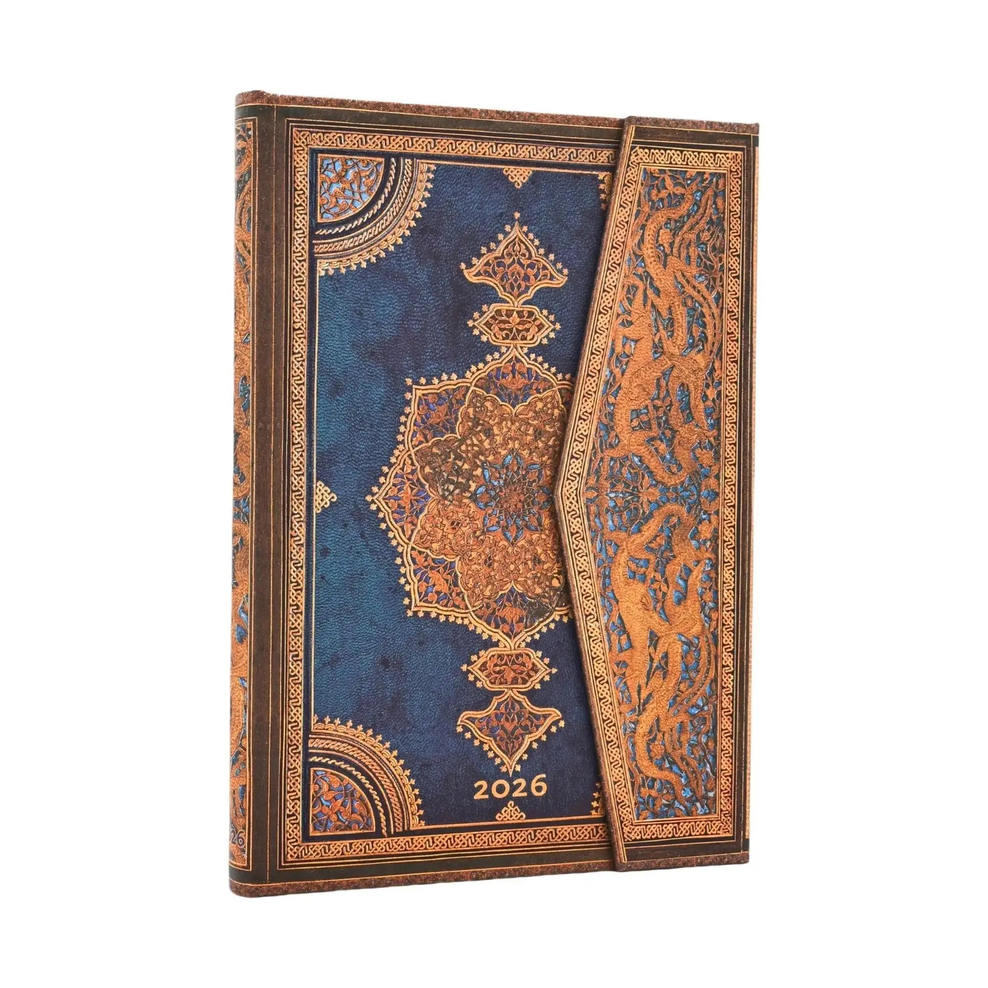 Cover: 9780349706078 | 12-Monatskalender. 2026 Safaw. Indigo Midi Vertikal | Paperblanks