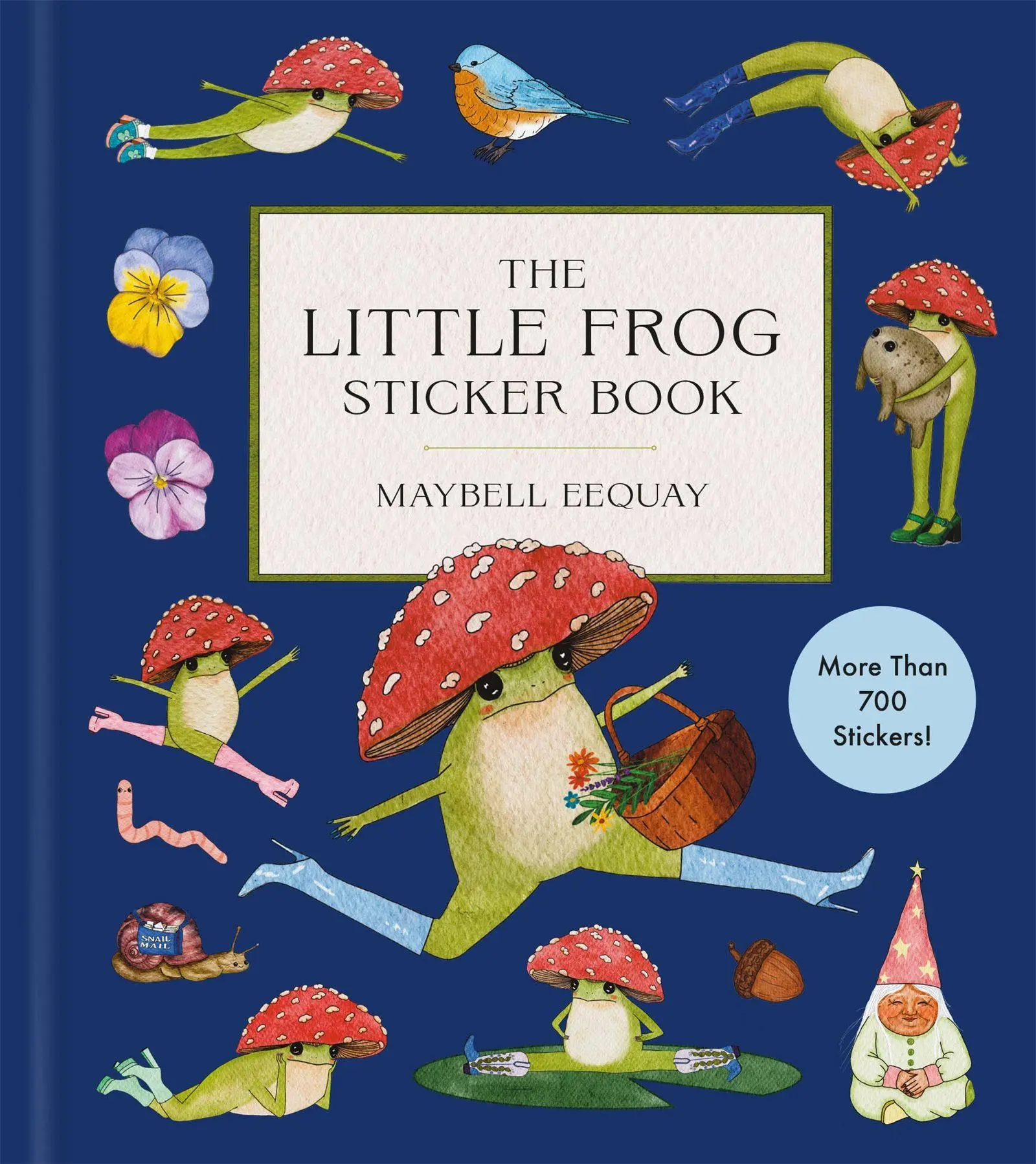 Cover: 9781523536078 | The Little Frog Sticker Book | More Than 700 Stickers! | Eequay | Buch