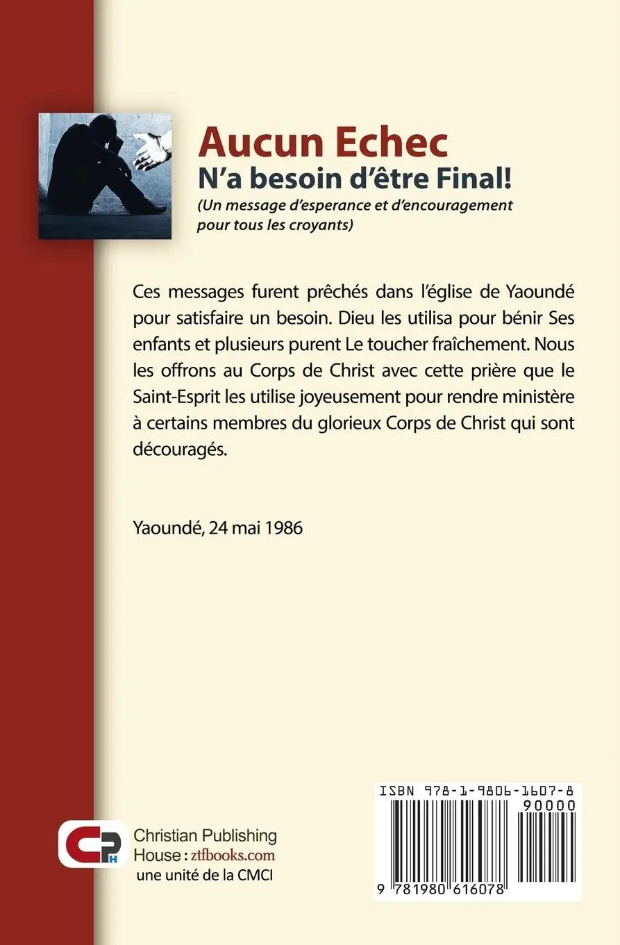 Rückseite: 9781980616078 | Aucun Echec N'a Besoin D'etre Final! | Zacharias Tanee Fomum | Buch