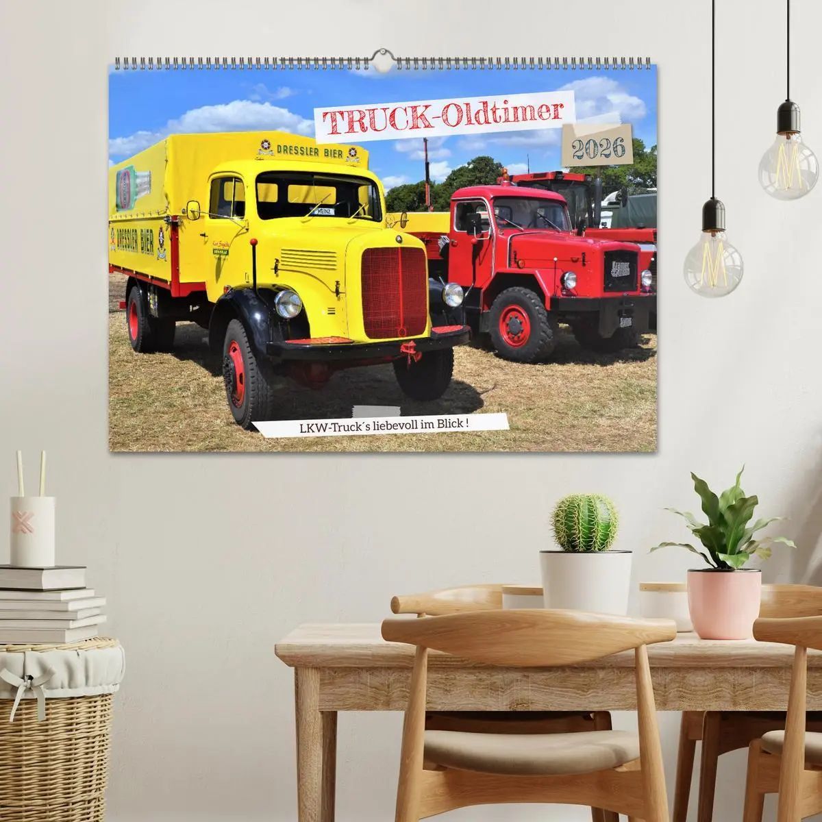 Bild: 9783457556078 | TRUCK - Oldtimer (Wandkalender 2026 DIN A2 quer), CALVENDO...