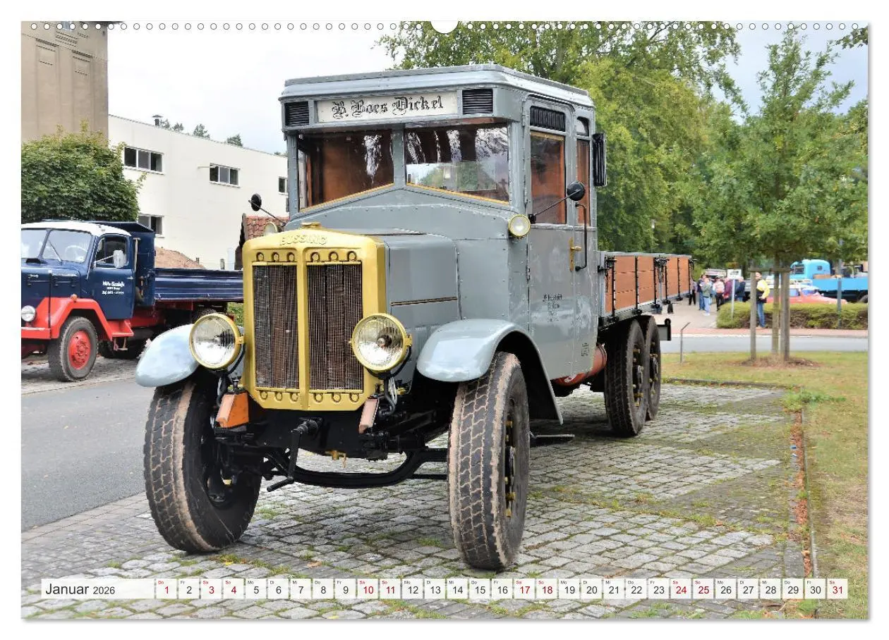 Bild: 9783457556078 | TRUCK - Oldtimer (Wandkalender 2026 DIN A2 quer), CALVENDO...