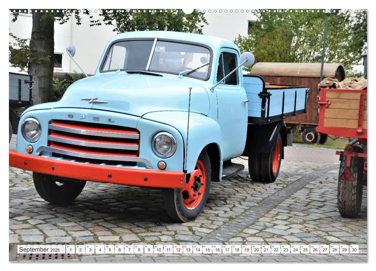 Bild: 9783457556078 | TRUCK - Oldtimer (Wandkalender 2026 DIN A2 quer), CALVENDO...