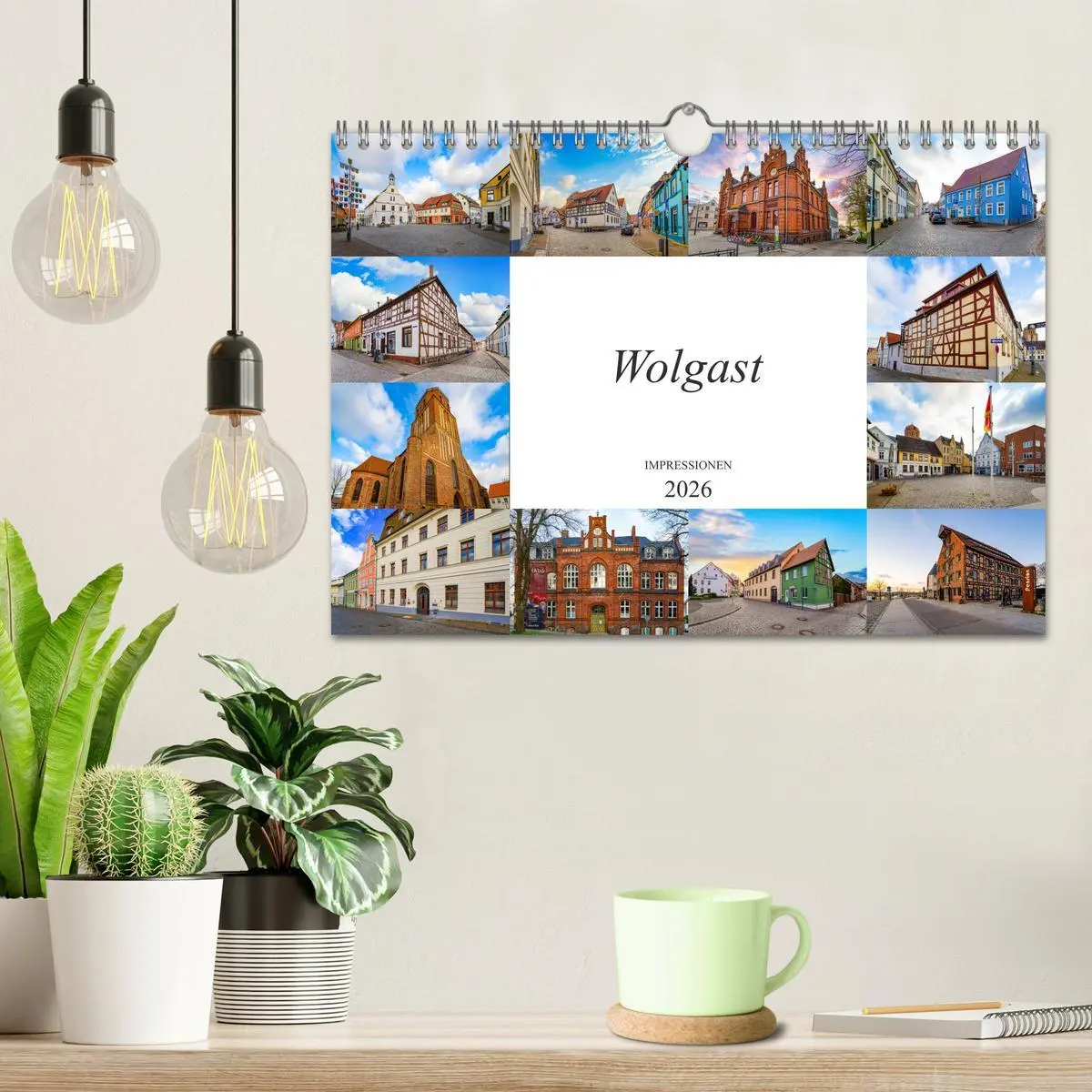 Bild: 9783457796078 | Wolgast Impressionen (Wandkalender 2026 DIN A4 quer), CALVENDO...