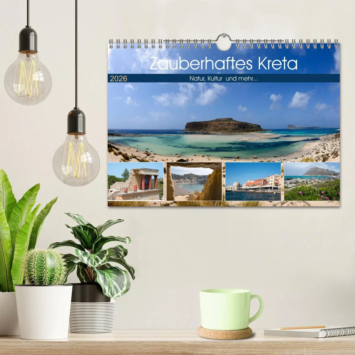 Bild: 9783457866078 | Zauberhaftes Kreta (Wandkalender 2026 DIN A4 quer), CALVENDO...