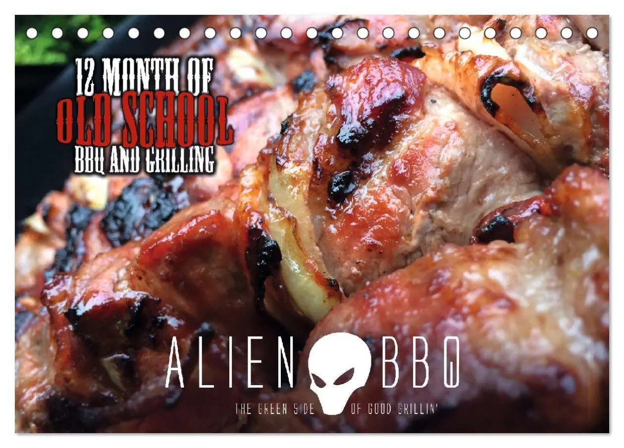 Cover: 9783516026078 | ALIEN-BBQ 2026 (Tischkalender 2026 DIN A5 quer), CALVENDO...