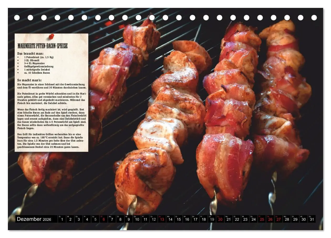 Bild: 9783516026078 | ALIEN-BBQ 2026 (Tischkalender 2026 DIN A5 quer), CALVENDO...