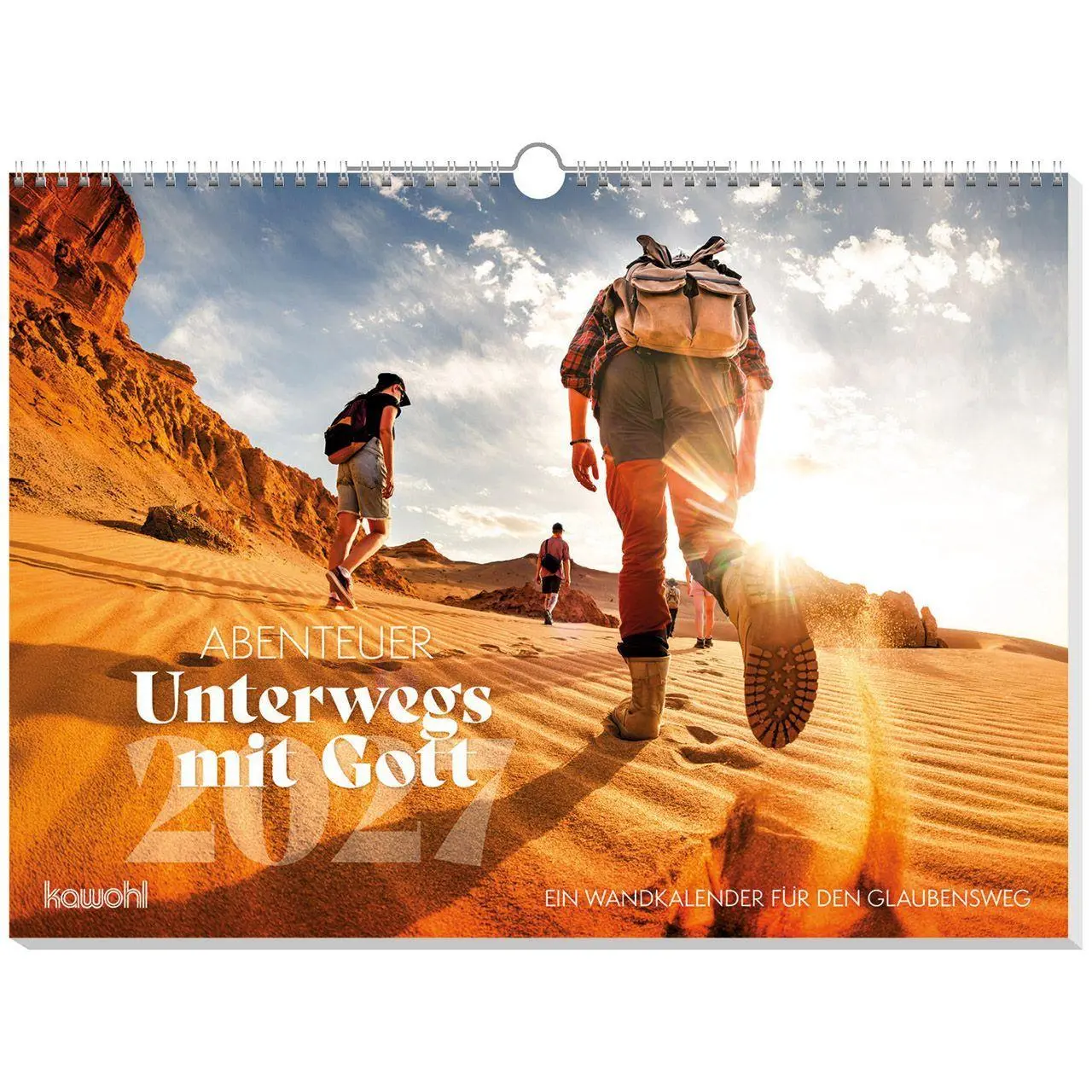 Cover: 9783754866078 | Abenteuer - Unterwegs mit Gott 2027 | Kalender | Spiralbindung | 14 S.
