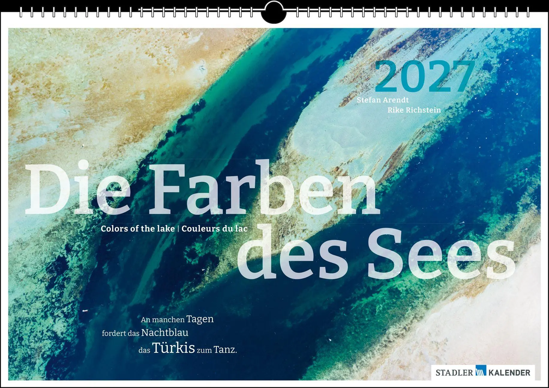 Cover: 9783861926078 | Die Farben des Sees 2027 | Rike Richstein | Kalender | 13 S. | Deutsch