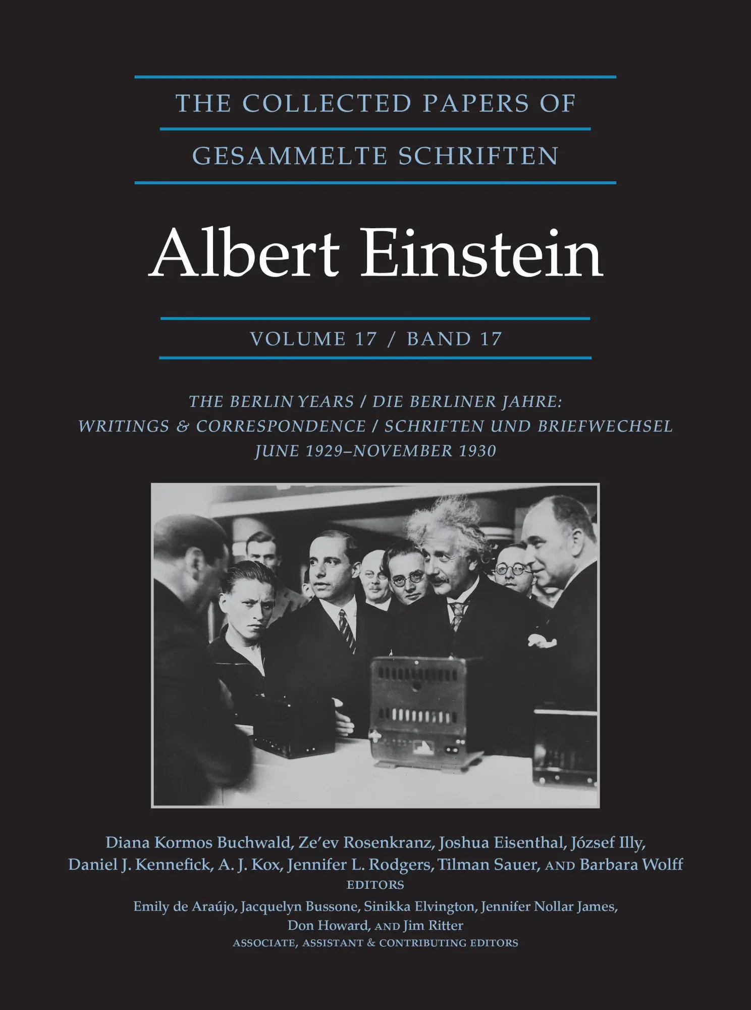 Cover: 9780691246178 | The Collected Papers of Albert Einstein, Volume 17 (Documentary...