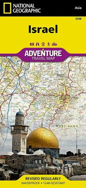 Cover: 9781566956178 | Israel Map | Adventure Maps | Nat Geo Maps | (Land-)Karte | Englisch