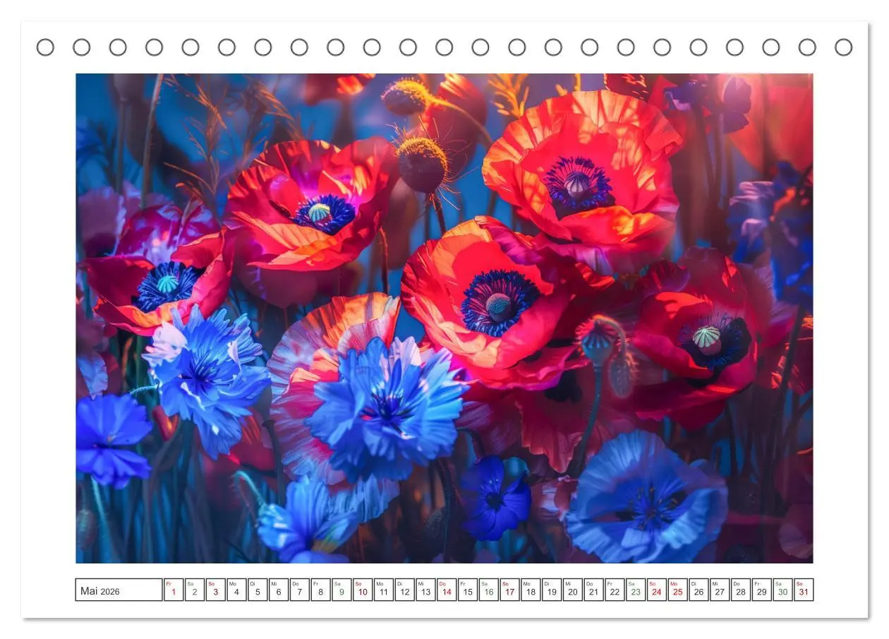 Bild: 9783457306178 | Mohnträume im Licht (Tischkalender 2026 DIN A5 quer), CALVENDO...